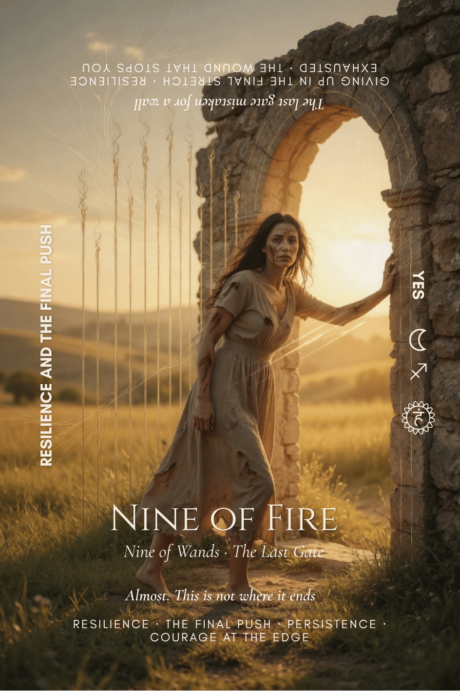 Nine of Fire — The Last Gate
