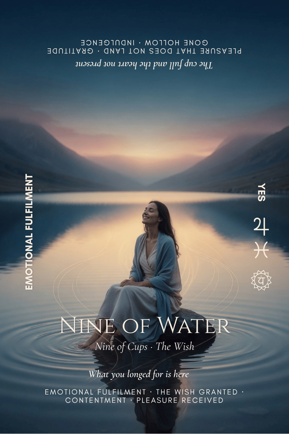 Nine of Water — The Wish