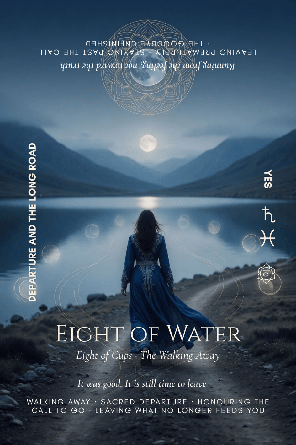 Eight of Water — The Walking Away